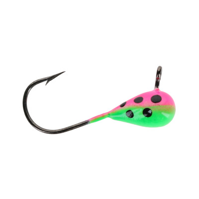 JB Lures Tungsten Double D Jig Glow Watermelon