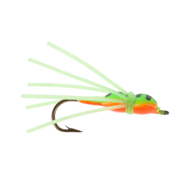 JB Lures Tungsten Ant Jig Firetiger Glow