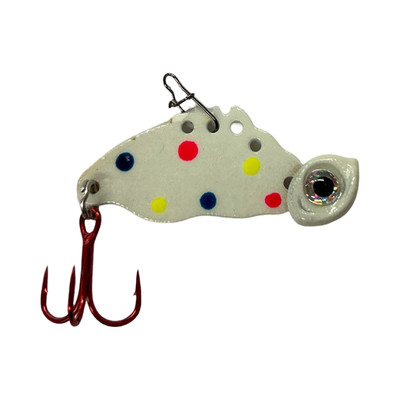 JB Lures Tung Bug Blade Bait Glow Wonderbread