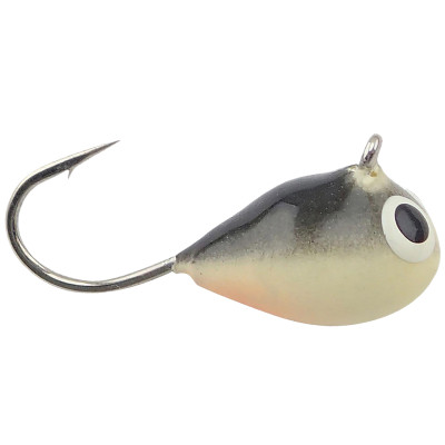 Fiskas Hand-Painted Wolfram Tungsten Jig Black-White