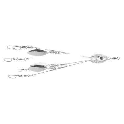 Brown Dog Tackle Umbrella Rigs Silver Shad