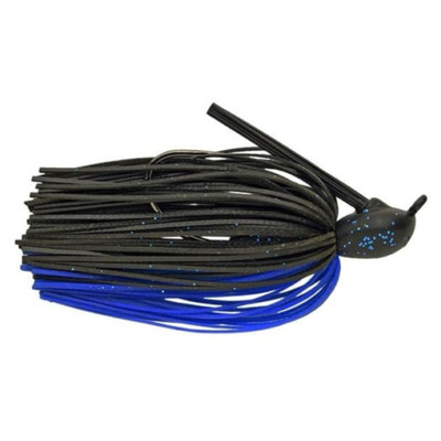 Keitech Lead Casting Jig Black Blue Flake