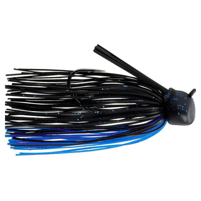 Keitech Crankin Football Jig Black Blue Flake