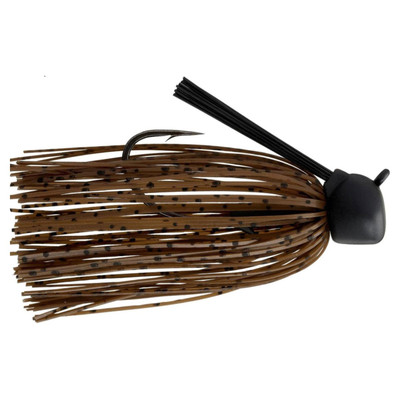 Keitech Crankin Football Jig Dark Green Pumpkin
