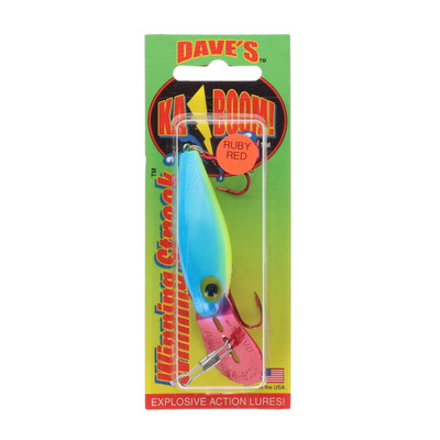 Dave's Ka-Boom Winning Streak Lures Ruby Citrus Shad