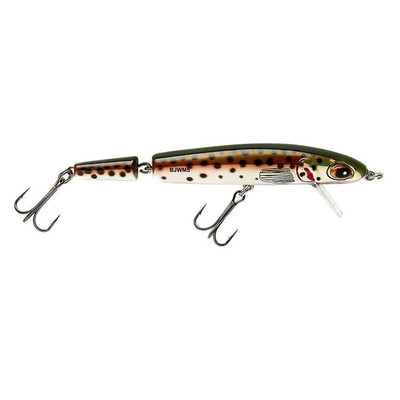Bomber Jointed Wake Minnow Hardbait Rainbow Trout