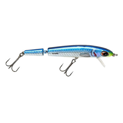 Bomber Jointed Wake Minnow Hardbait Baby Bluefish