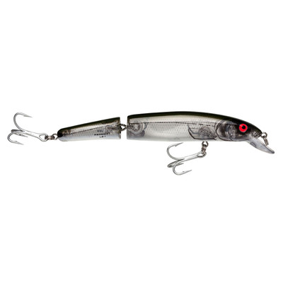 Bomber Saltwater Jointed Long A Hardbait Silver Flash-Green Back