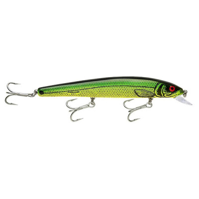 Bomber Saltwater Long A Hardbait Fire River Minnow