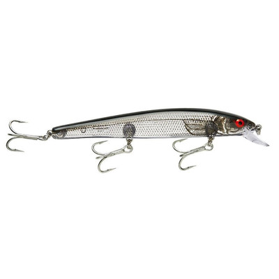 Bomber Saltwater Long A Hardbait Silver Flash-Black Back