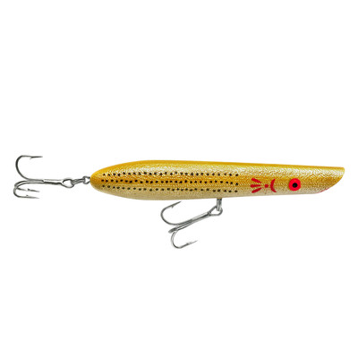 Cotton Cordell Pencil Popper Topwater Lure Pearl/Yellow