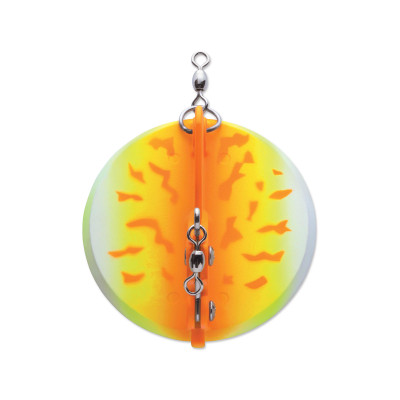 Luhr Jensen Dipsy Diver Orange Fire UV