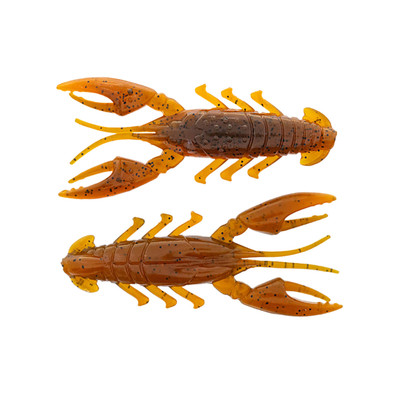 X Zone Lures Scented Stealth Craw Burnt Craw