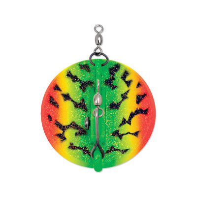 Luhr Jensen Dipsy Diver Batman-Fire Tiger