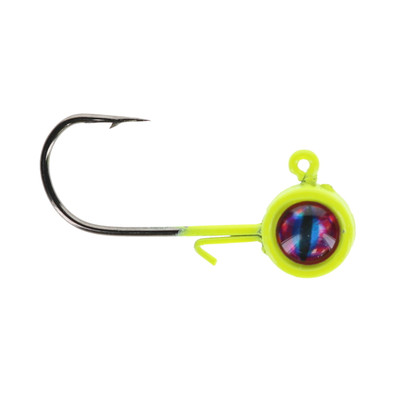 Tophat Jig Heads Chartreuse