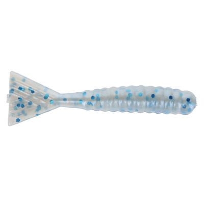 Tophat Jigs Guppy Gobbler Soft Bait Blue Pearl