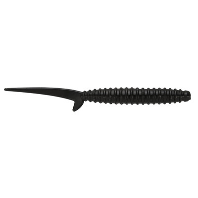 Big Bite Baits Scentsation Thresher Worm Soft Bait Black