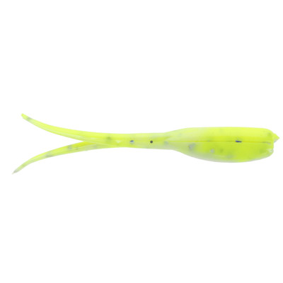 Limestone Split Tail Shad Soft Bait Radioactive