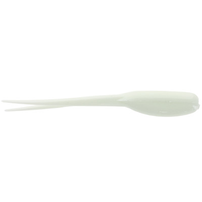 Limestone Split Tail Shad Soft Bait White