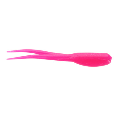 Limestone Split Tail Shad Soft Bait Hot Pink