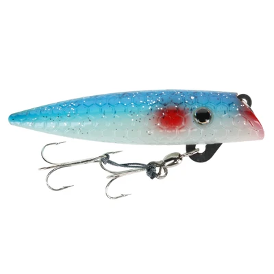 Dreamweaver Captain's Choice Mini Cut Plug - Blue Splatterback
