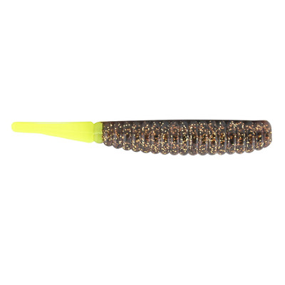 Z-Man Trout Trick Thick Trick Soft Bait Rootbeer/Chartreuse Tail