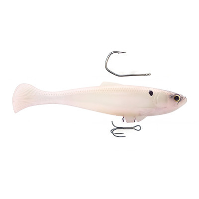Z-Man Swag Soft Swimbait Albino