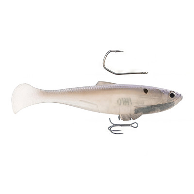 Z-Man Swag Soft Swimbait White Back Shad