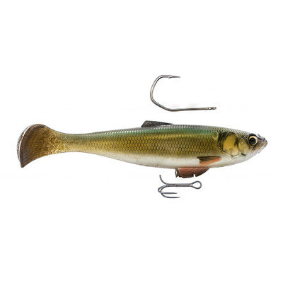 Z-Man Swag Soft Swimbait Golden Shiner