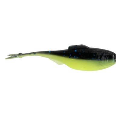 6th Sense Micro Fiction Soft Bait Black Neon