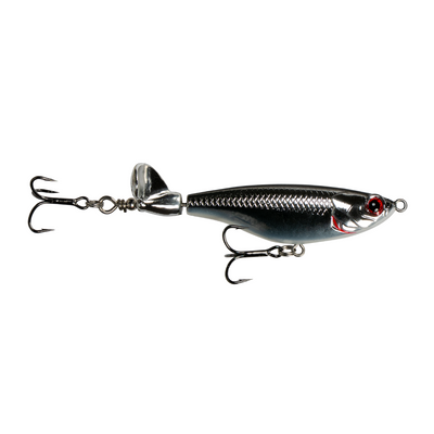 6th Sense Scramble 80 Topwater Bait Chrome Black Back