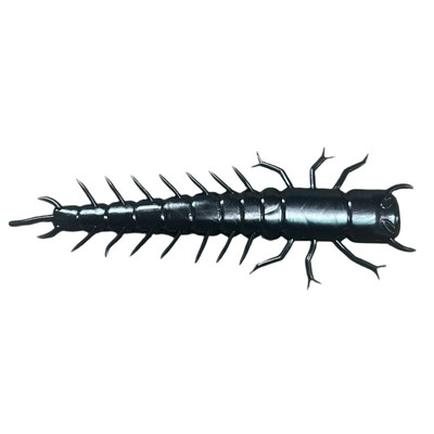 Case Plastics Big Kahuna Hellgrammite Soft Bait Black