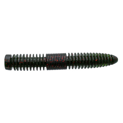 Yamamoto Ned Slinko Worm Watermelon w/ Black/Red Flake