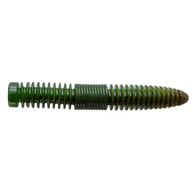 Yamamoto Ned Slinko Worm Green Pumpkin Black Flake Watermelon Black Flake Laminate