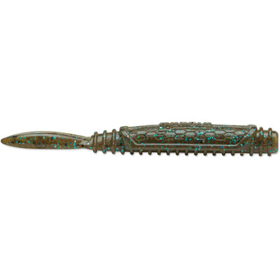 Rapala CrushCity Salted NedRoll Soft Bait Green Pumpkin Blue