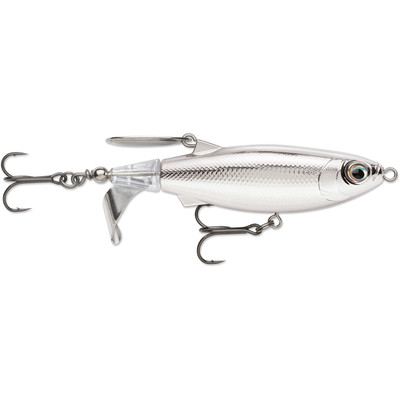 Rapala ClapTail Topwater Lure Pure Chrome
