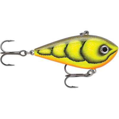 Rapala Snare Lipless Crankbait Chartreuse Rootbeer Crawdad
