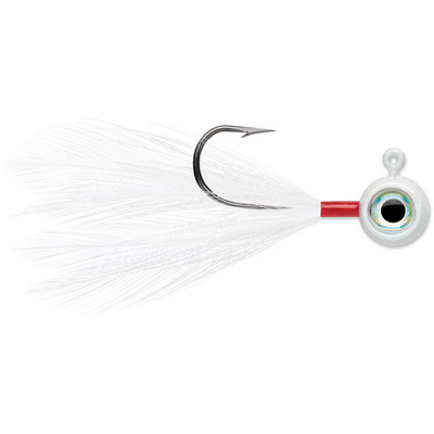 VMC Moon Fly Jig White