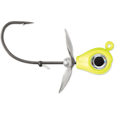 VMC Snitch Jig Spinhead Chartreuse