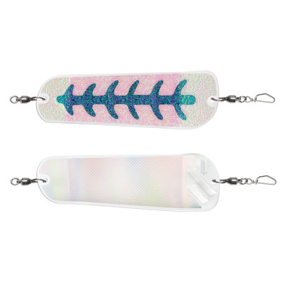 Luhr Jensen Money Roll Flasher Pearl Blue Skeleton