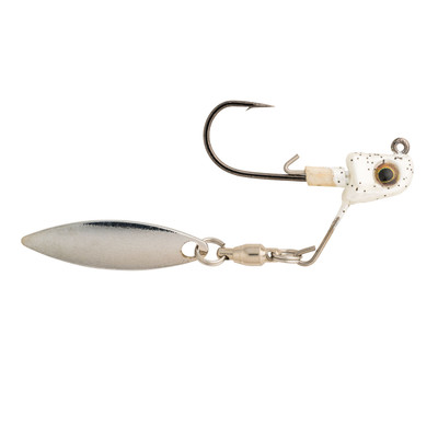 Great Lakes Finesse Micro Sneaky Underspin White Shad