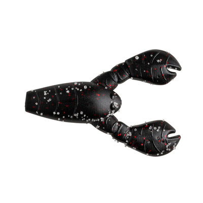 Great Lakes Finesse Micro Snack Craw Matte Black Red