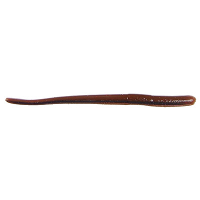 Roboworm Straight Tail Worms Oxblood Red Flake