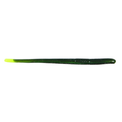 Roboworm Straight Tail Worms Mean Green