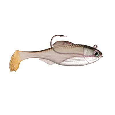 6th Sense Rigged Panorama Swimbait - Fast Sink Ghost Pro Shiner