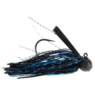 Beast Coast Hand-Tied Tungsten Compound Baby Dozer Football Jig Bruised