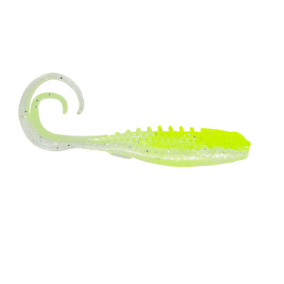 Northland Pan-Candy Grub Soft Bait Chartreuse Shad