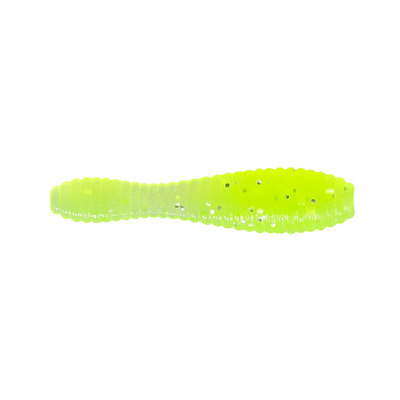 Northland Pan-Candy Leech Soft Bait Silver Chartreuse