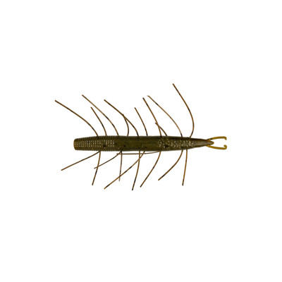 Big Bite Baits Scentsation Fuzzy Stick Soft Bait Green Pumpkin