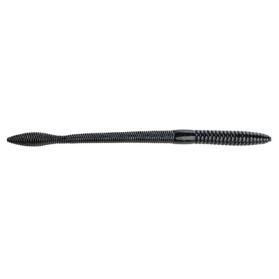 Strike King KVD Perfect Plastics Finesse Worm Black